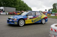 Rallye Český Krumlov: Super RZ Výstaviště České Budějovice